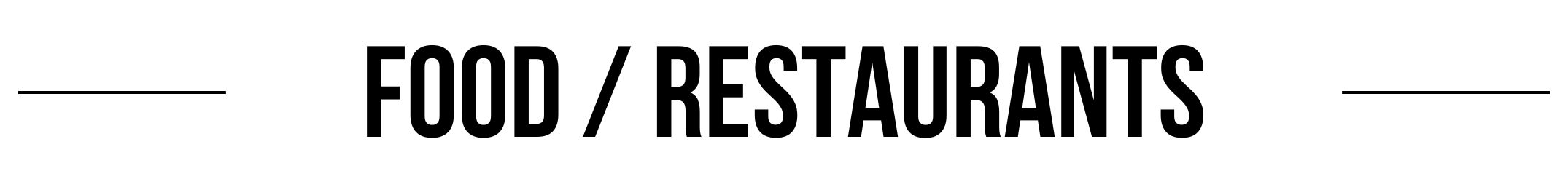 Food and Restaurants in United States