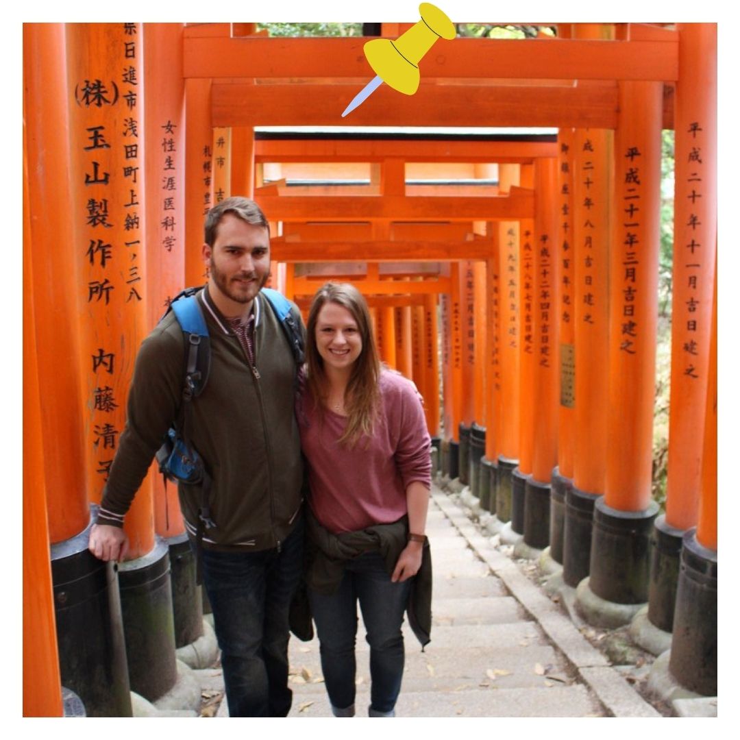 Brian and Laura in Japan