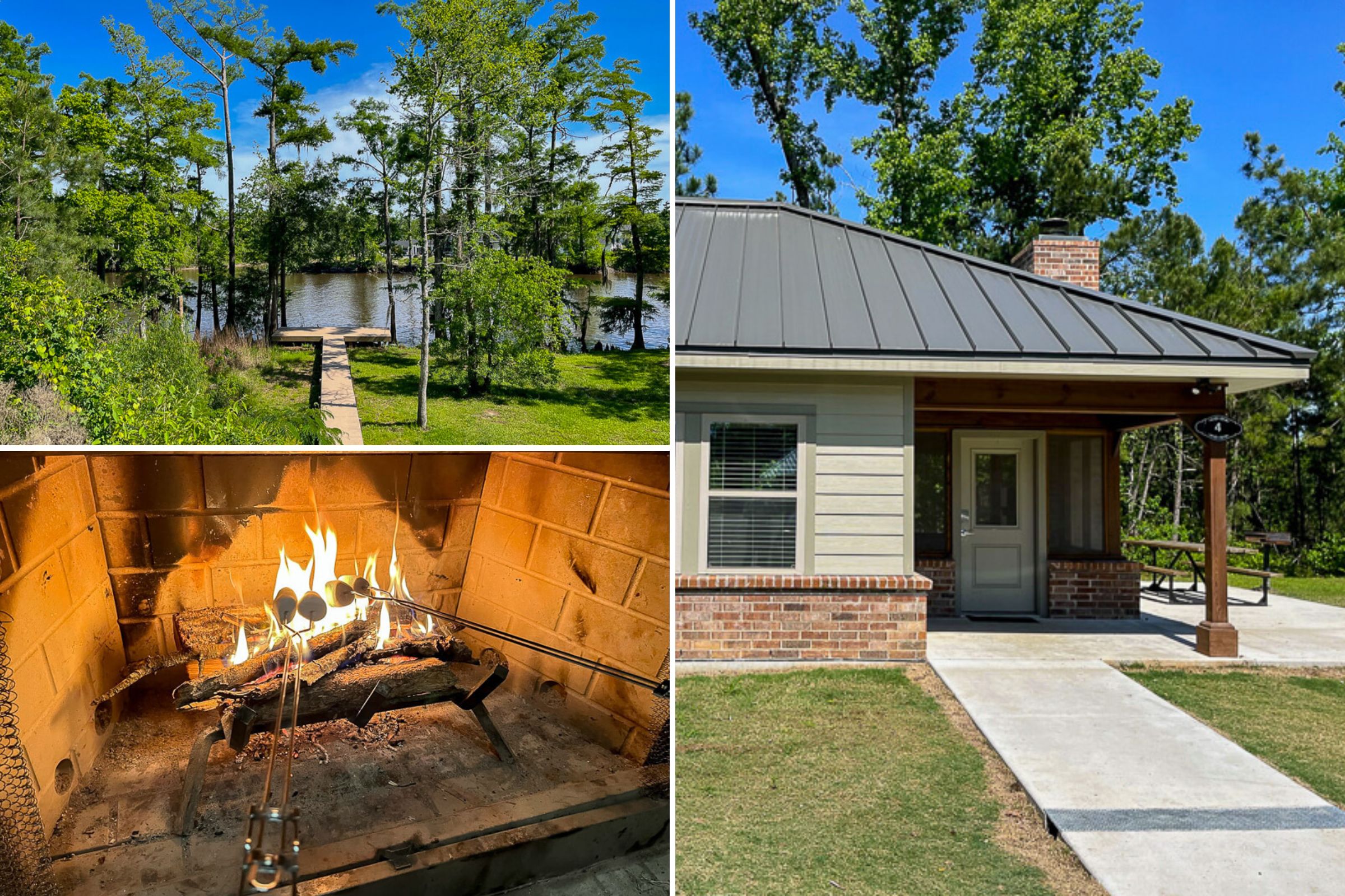 cabins at sam houston jones state park louisiana