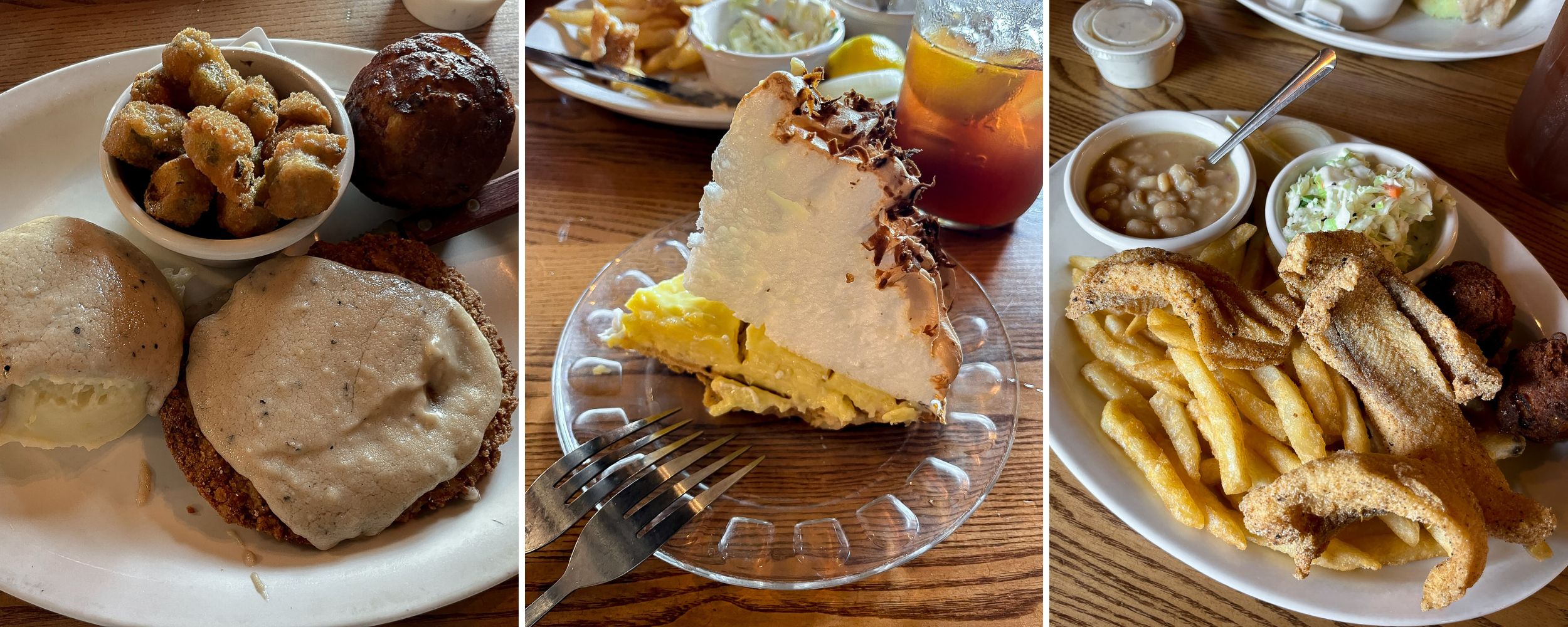 Southern Food at Log Cabin Restaurant in Tennessee