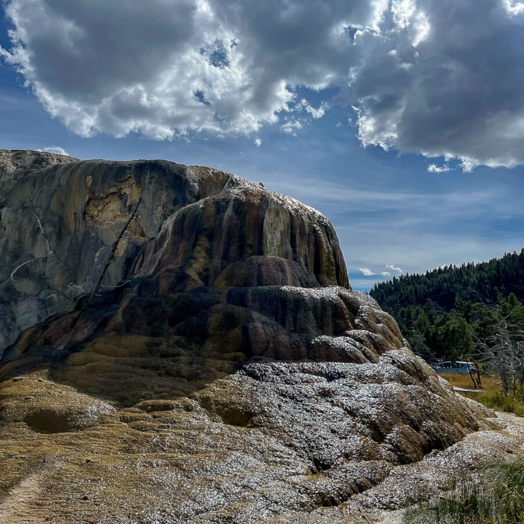 Upper Terrace Drive in Yellowstone