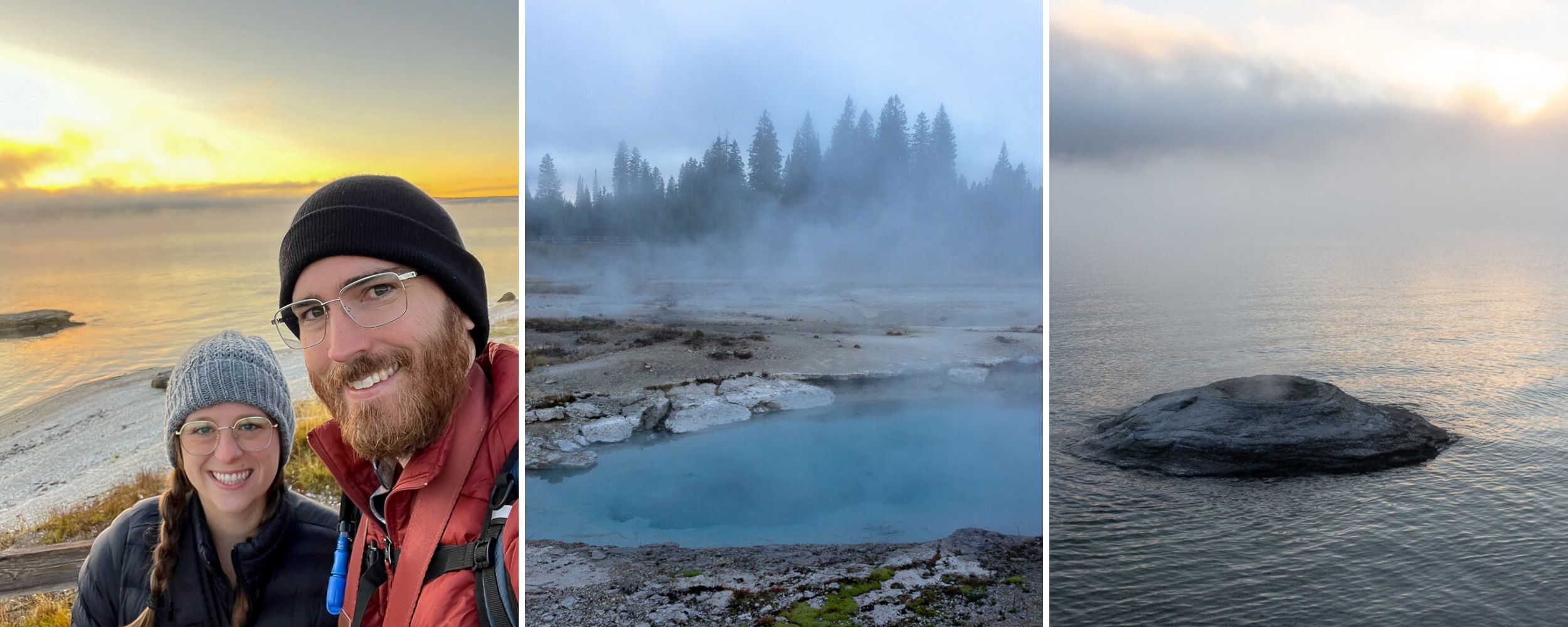 West Thumb Geyser Basin at Yellowstone
